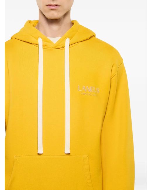 Sudadera Estampada Con Capucha Laneus de hombre de color Yellow