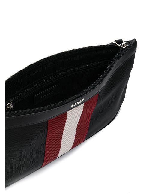 bally men's leather clutch bag