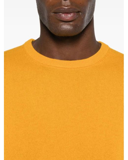 Jersey con logo bordado Mc2 Saint Barth de hombre de color Orange