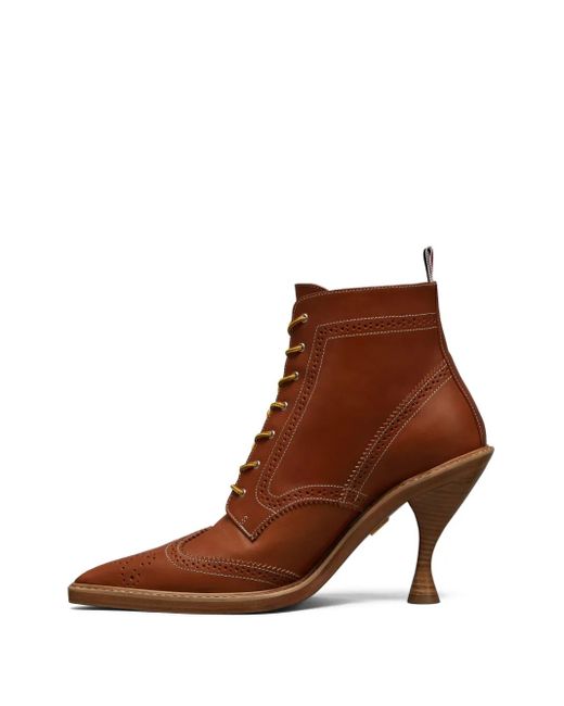Thom Browne Brown 90Mm Wingtip Boots