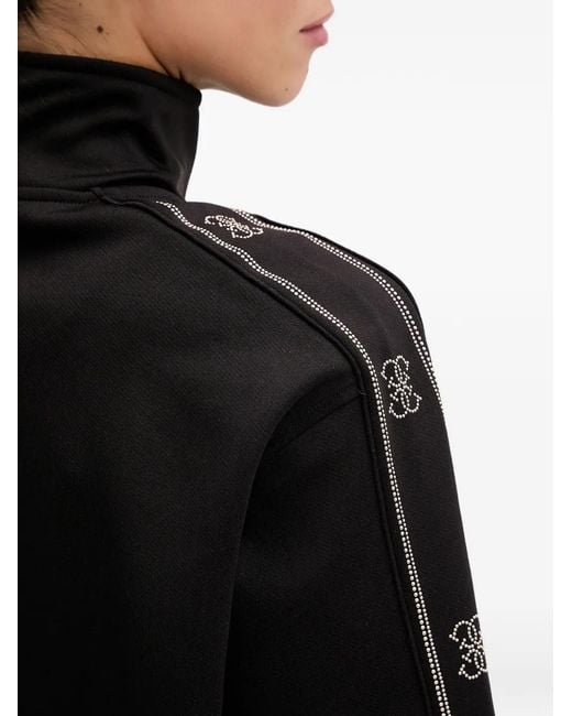 Guess Black Flaminia Ribbed Top