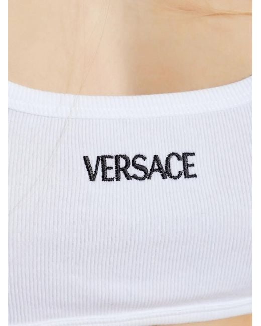 Versace White Bras