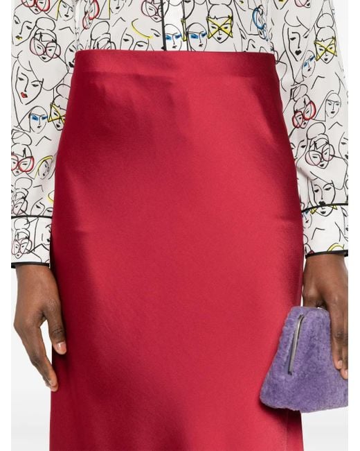 Gonna Lunga Ginestra di Blanca Vita in Red