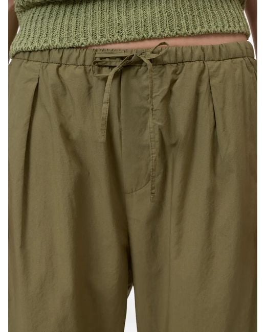 Closed Green Romilla Drawstring Trousers