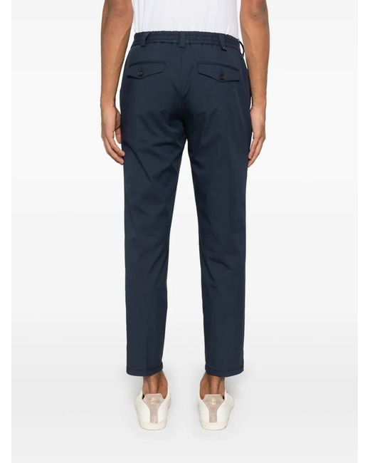 PT Torino Blue Uorebel Trousers for men
