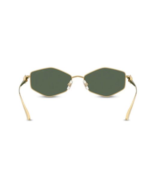 Jimmy Choo Green Logo-Engraved Sunglasses
