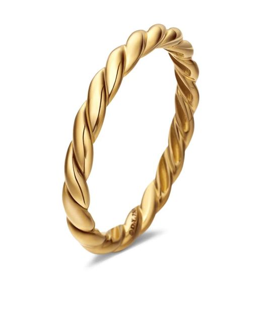 David Yurman Metallic 18Kt Petite Band Ring (2.8Mm)