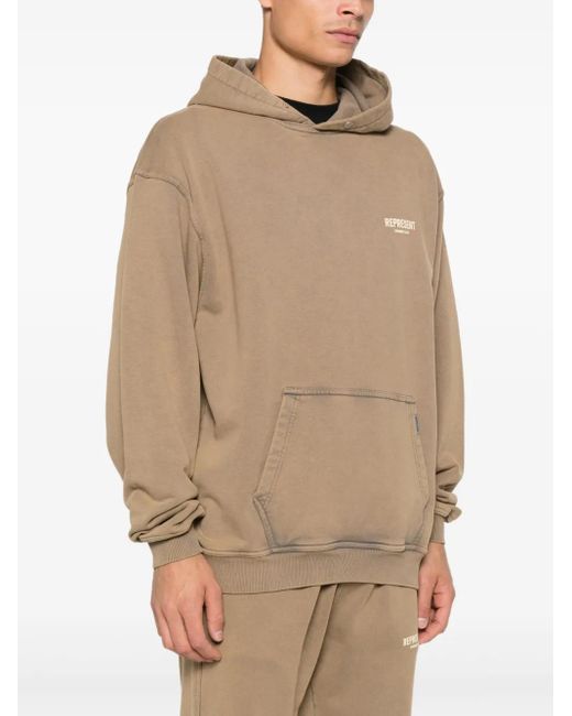 Represent Natural Logo Pocket Hoodie for men