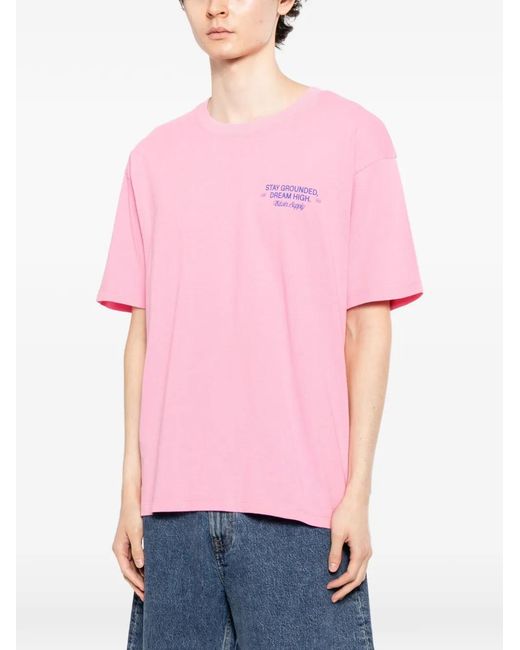 Camiseta League Edwin de hombre de color Pink