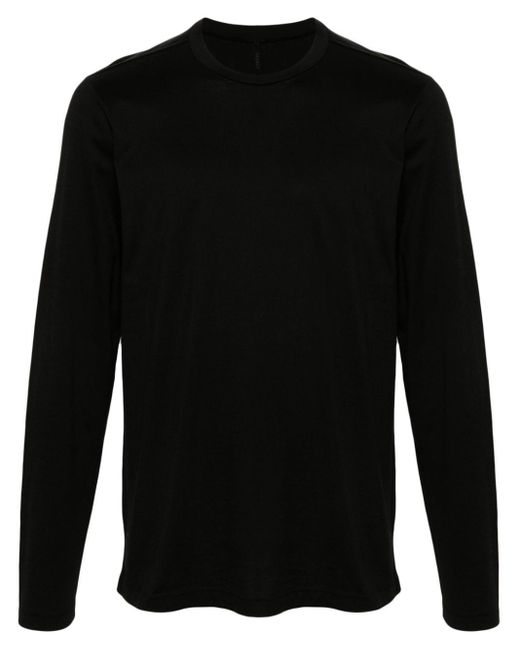 Transit Black Cotton Jersey T-shirt for men