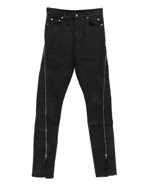 Rick Owens Bolan Banana Jeans mit Reißverschluss in Black für Herren