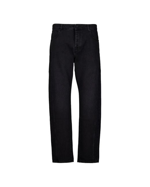 Vaqueros Rectos Balmain de hombre de color Black