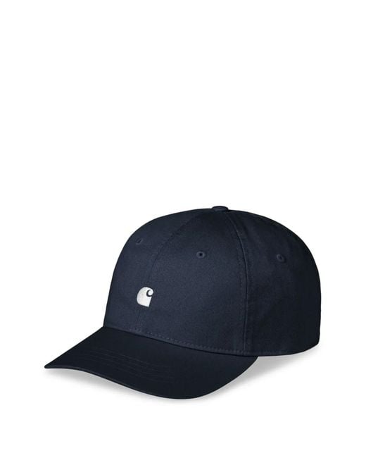Carhartt Blue Madison Logo-Embroidered Cap for men