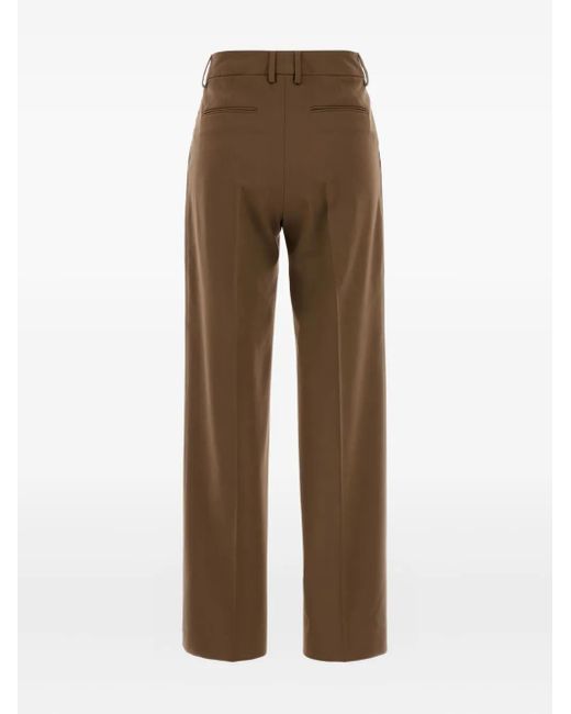 PT Torino Brown Lola Tailored Trousers