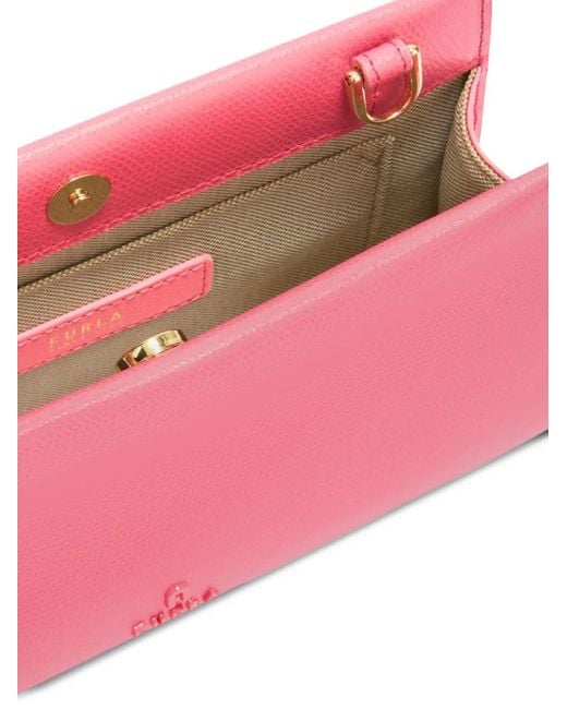 Furla Pink Mini My Chain-Strap Bag