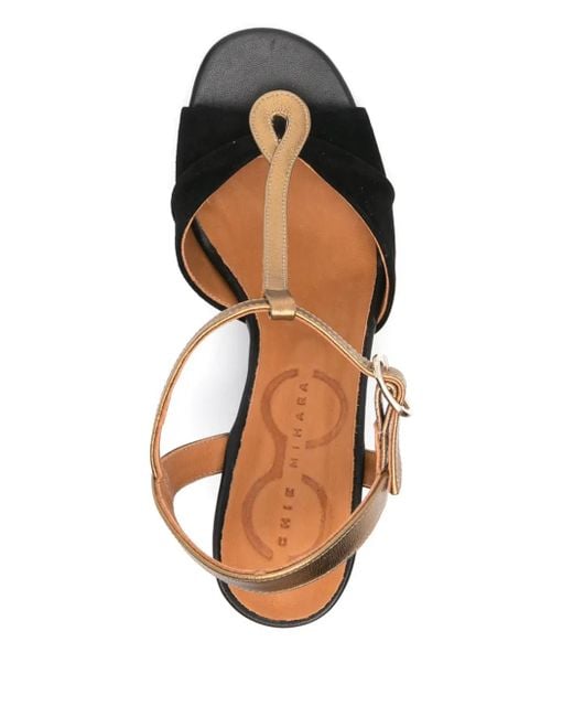 Chie Mihara Black 85Mm Biagio Sandals