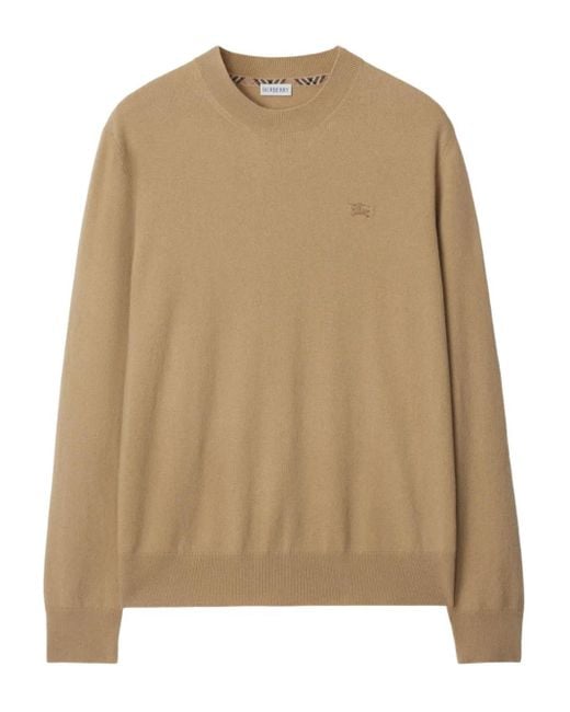 メンズ Burberry カシミアブレンド セーター Natural