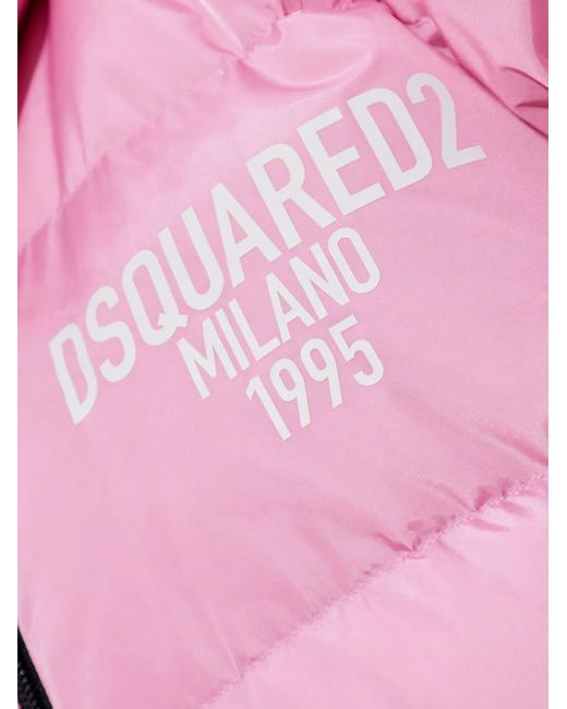 Doudoune Dean's DSquared² en coloris Pink