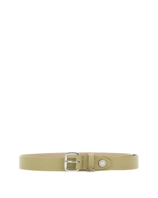 Gianni Chiarini Green Grained Leather Belt