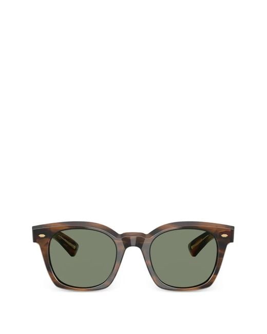 Oliver Peoples Green Marceaux Sunglasses