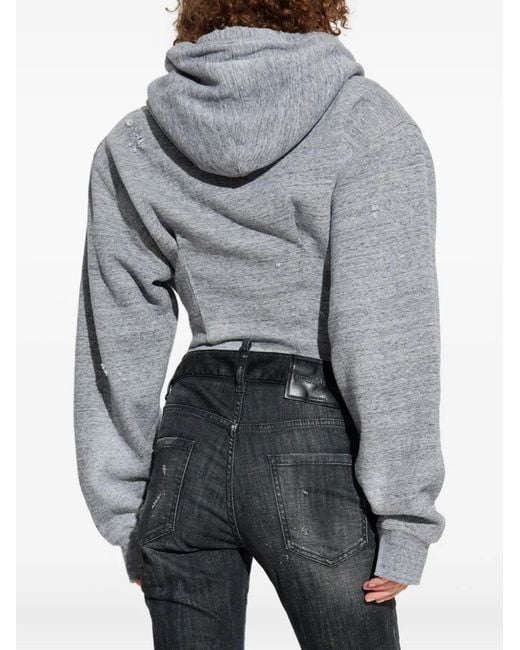 Body À Effet Usé DSquared² en coloris Gray