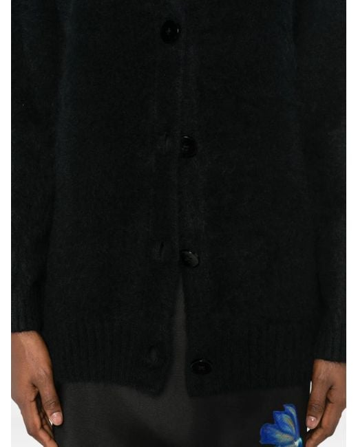 Dorothee Schumacher Black Cardigan Mit V-Ausschnitt