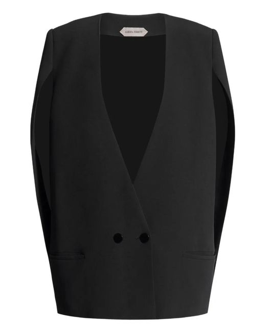 Alberta Ferretti Black Jacket