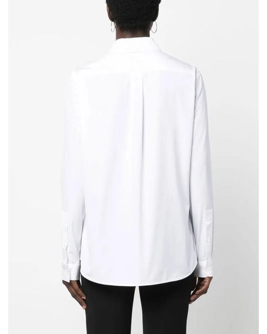 Camicia A Maniche Lunghe di Givenchy in White