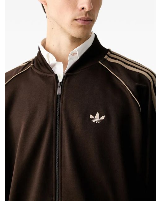 Adidas Black Sst Adicolor Classics Loose Tracktop for men