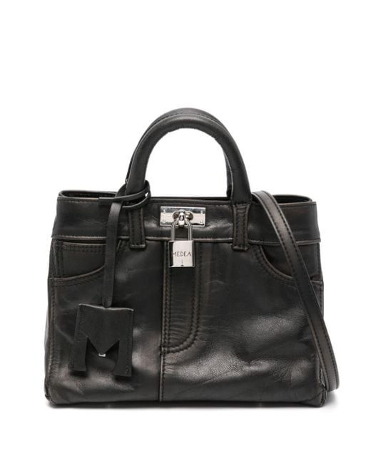 MEDEA Nina Kleine Shopper in het Black