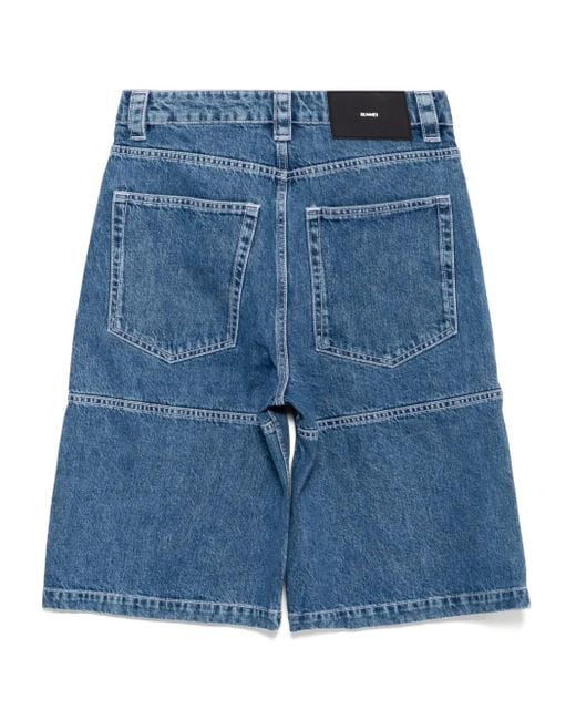 Sunnei Blue Classic Shorts for men