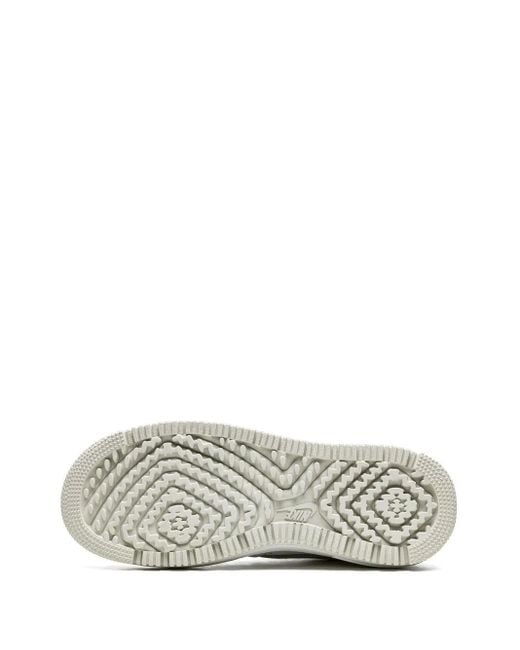 Nike White Air Force 1 Luxe "Summit" Sneakers
