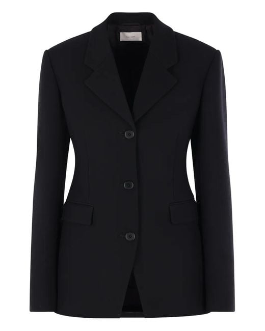 The Row Black Fontana Blazer