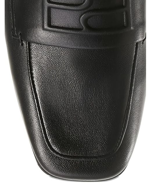 Högl Black Sue Leather Loafers
