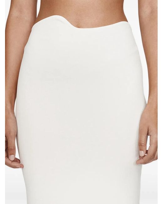 Christopher Esber White Maparadita Skirt