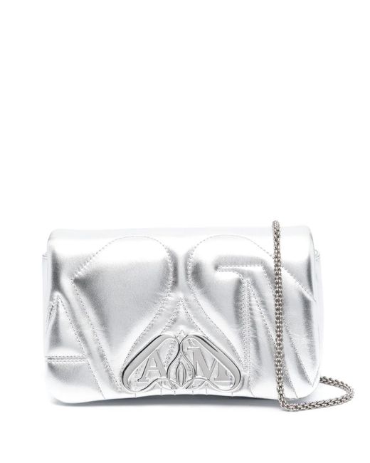 McQueen White Shoulderbags