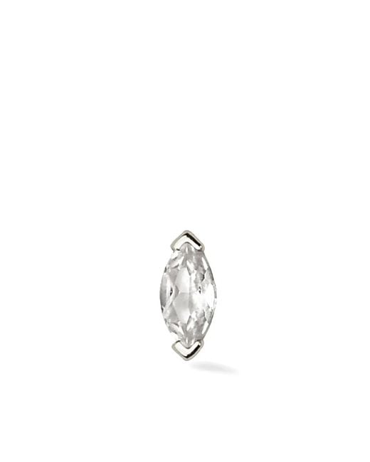Lark & Berry White 14Kt Veto Sapphire Earring