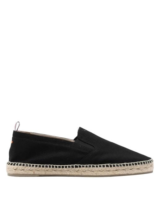 Castaner Black Canvas Espadrilles for men