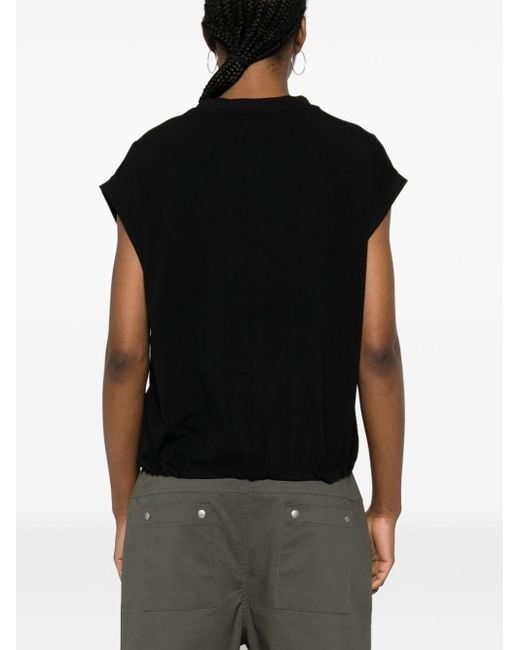T-shirt con coulisse di Thom Krom in Black