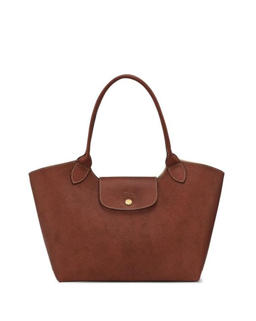Longchamp Brown Large Épure Shoulder Bag