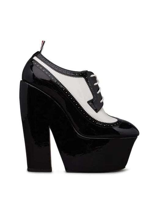 Thom Browne Black Escarpins À Plateforme