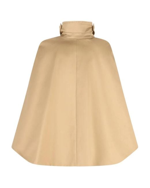 Loewe Natural Cape High-Neck Jacket