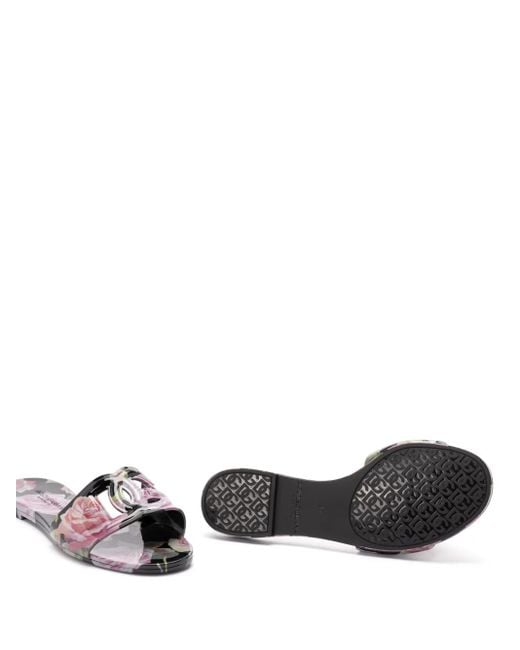 Dolce & Gabbana Pink Slide Sandal For