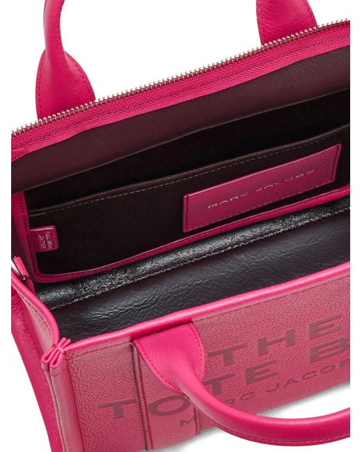 Marc Jacobs Pink The Small Leather Tote Bag