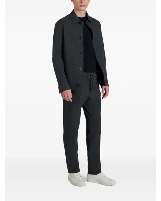 Incotex Blue Seersucker Jacket for men