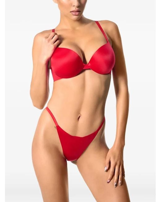 GOD SAVES QUEENS Moulded-Cup Underwired Bra