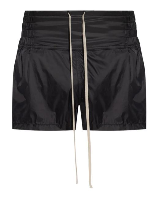 メンズ Rick Owens ドローストリング ショートパンツ Black