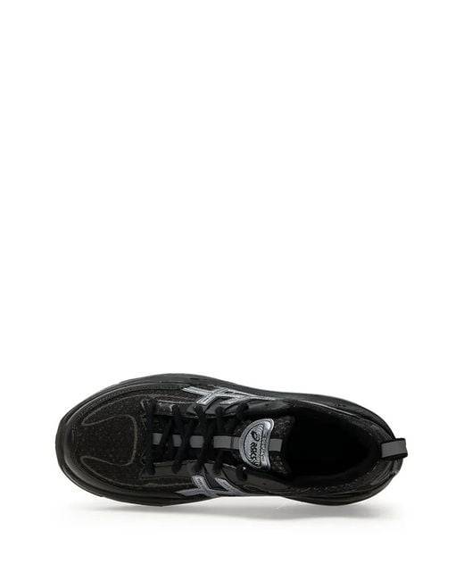 Asics Black Logo-Patch Sneakers for men