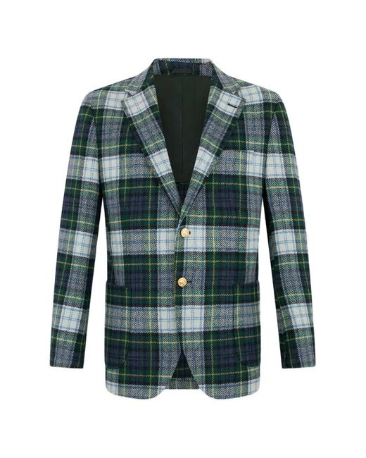 Brooks Brothers Green Tartan Blazer for men