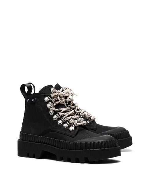 proenza schouler canvas boots